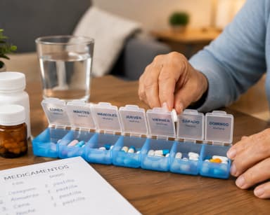 Como organizar los medicamentos de un adulto mayor en casa sin cometer errores